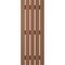 Ekena Millwork Americraft 5-Board, 3 Batten Exterior Real Wood Spaced Board-n-Batten Shutters, ARW401SB519X34BTH, PR ARW401SB519X34BTH - alternate 8